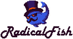 Radical Fish Games Logo